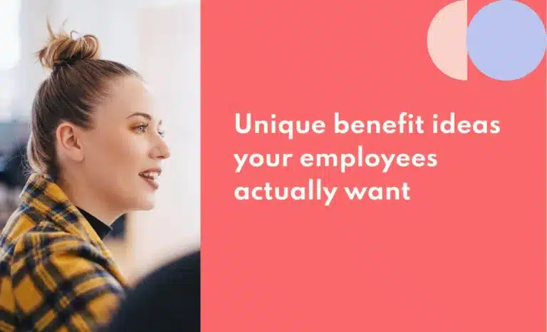 unique employee benefit ideas - Apryl